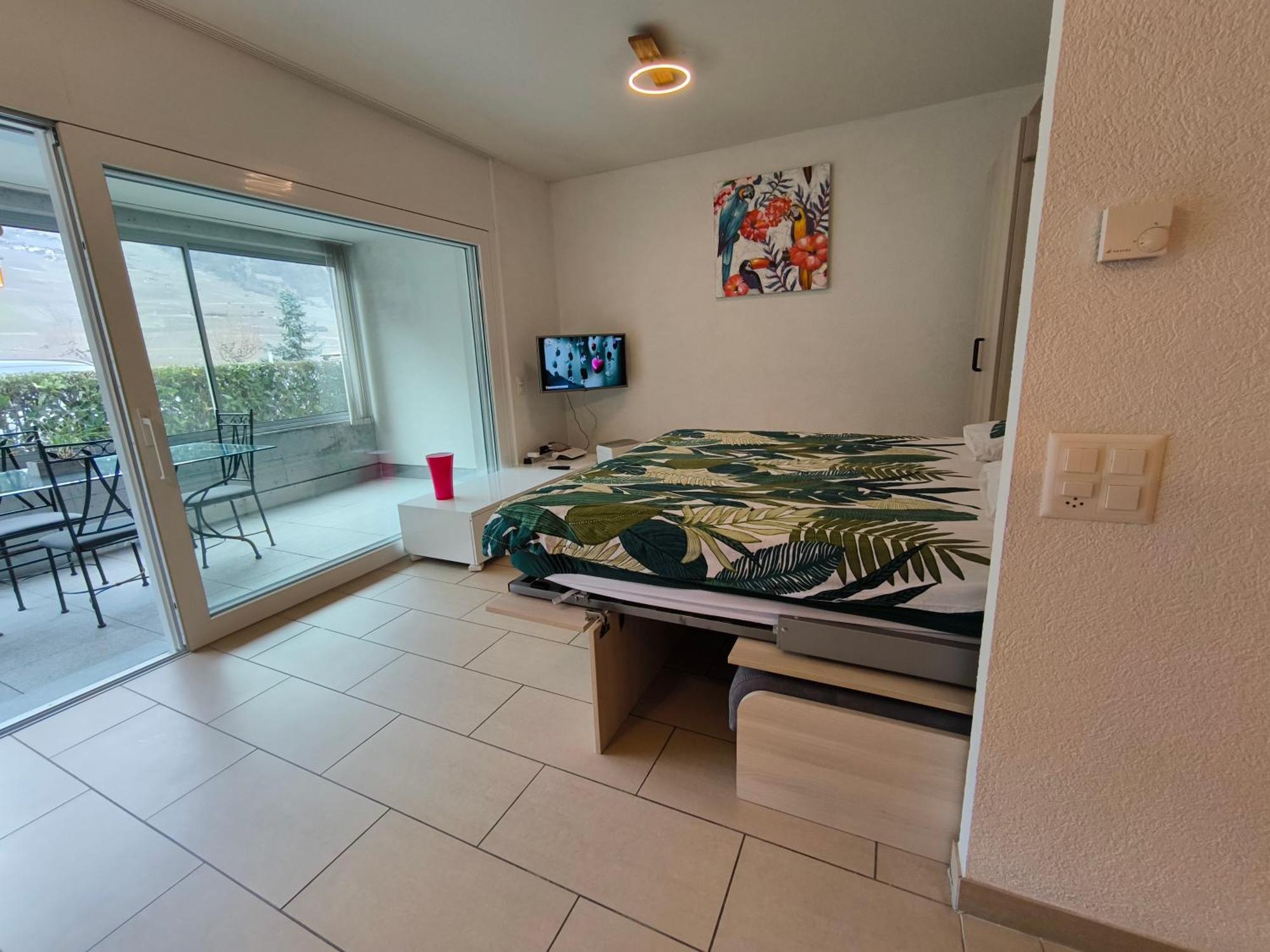 Superbe Studio A Saillon Les Bains Exterior photo